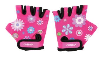 GLOBBER cimdi pink Flowers, 528-110