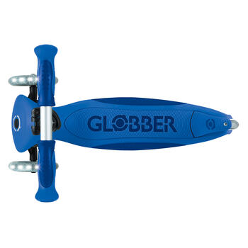 GLOBBER skrejritenis Go Up Deluxe Lights, tumši zils, 748-600
