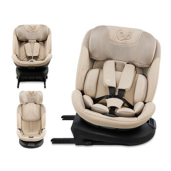 KINDENKRAFT autokrēsls 40-150 cm, XPEDITION 3 i-size, beige, KCXPED03BEG0000