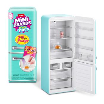 MINI BRANDS funkcionējošs ledusskapis Fill the Fridge, sortiments, 77673TQ1
