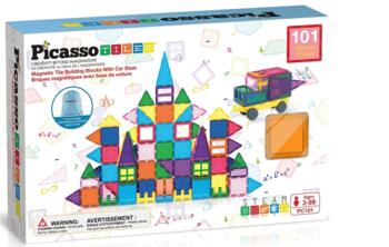 PICASSO TILES Magnētiskais konstruktors 101 detaļa, PC101