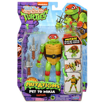 TMNT figūriņa MUTATIONS PET TO NINJA RAPHAEL, 83364