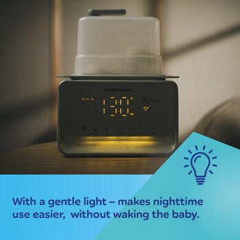 CANPOL BABIES pudelīšu sildītājs un sterilizators ar termostatu un lampu 7in1, 12/218