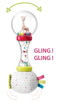 VULLI Sophie la girafe grabulis 3m+ Soft Maracas 010168