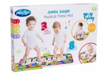 PLAYGRO muzikālais klavieru paklājiņš Jumbo Jungle, 0186995