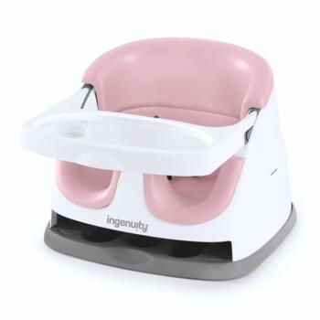 INGENUITY barošanas krēsls - būsteris Baby Base 2-in-1, rose, 16726