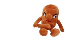 BRAIN ROT runājošs plīša piekariņš 15 cm, sortiments, BD1270