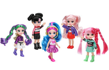 K-POP DIVA SQUAD Junior Idols leļļu komplekts, sortiments., 12 cm, 81165