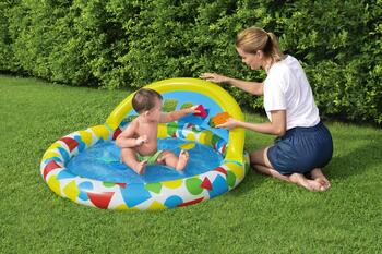 BESTWAY baseins Splash & Learn, 1.20m x 1.17m x 46cm, 52378