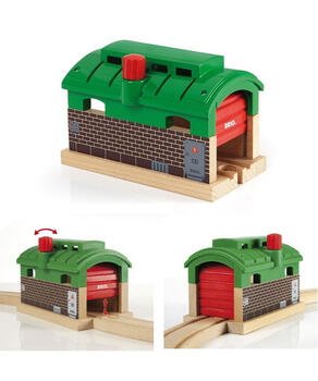 BRIO RAILWAY vilcienu depo, 33574000