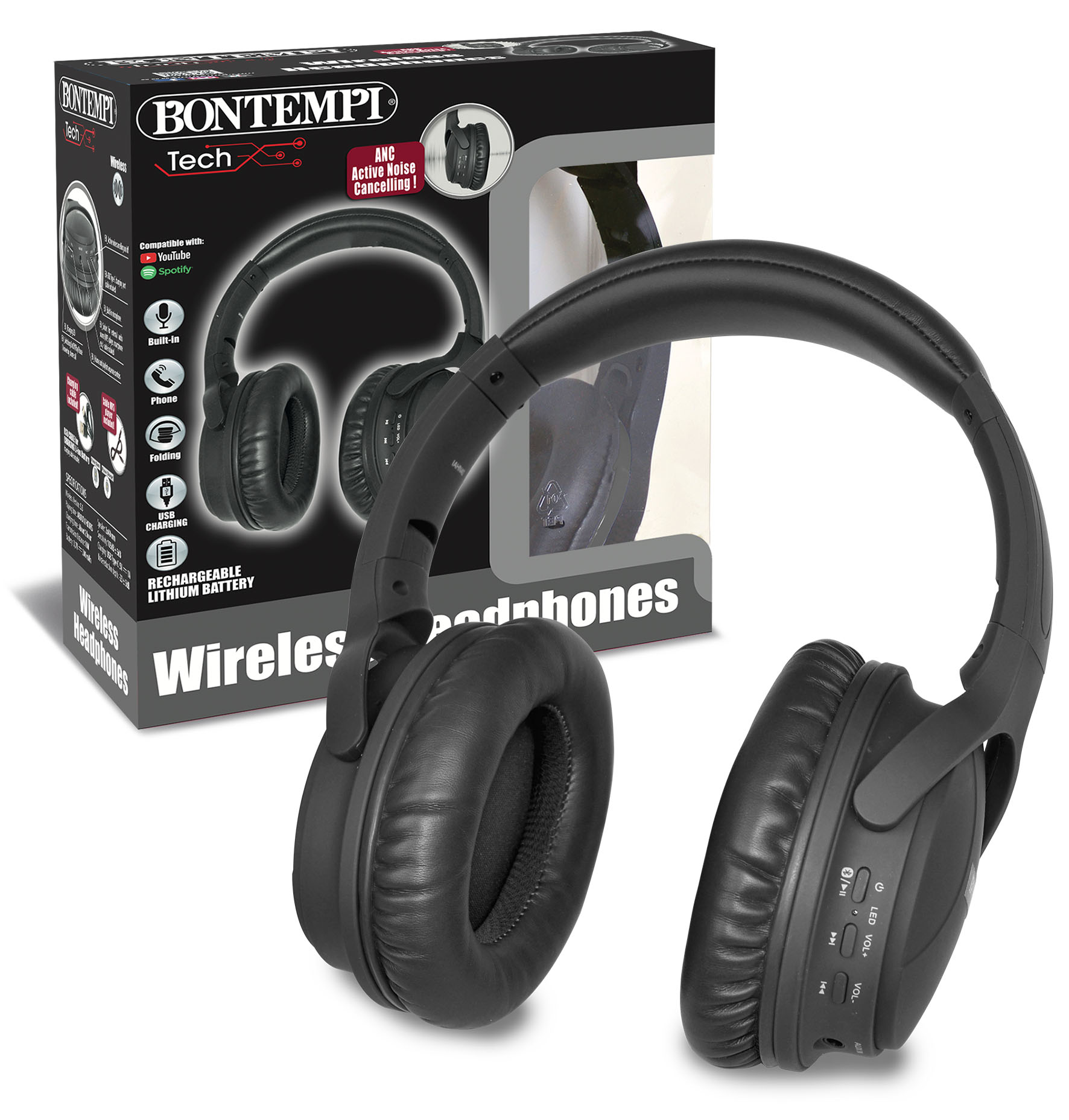 BONTEMPI TECH bezvadu austiņas, 483010