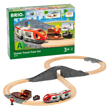 BRIO WORLD startera ceļojumu vilciena komplekts, 36079