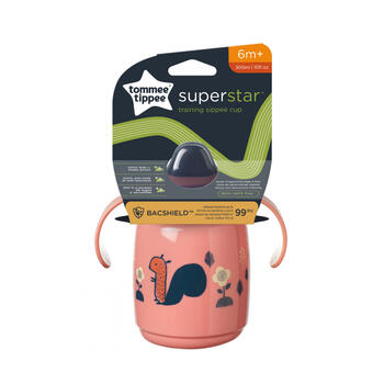 TOMMEE TIPPEE mācību krūze TT 1X SIPPEE, 6mēn+, 300ml, pink, 448011
