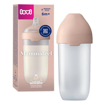 LOVI barošanas pudele MAMMAFEEL, 330 ml, 21/597