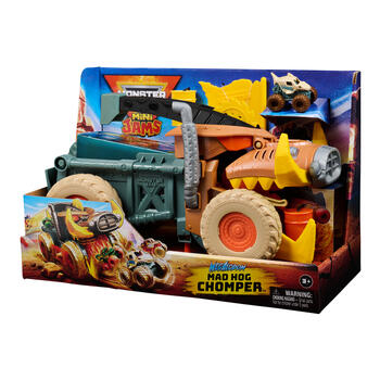 MONSTER JAM automašīnu komplekts MAD HOG Mini Feature Playset, 6071776