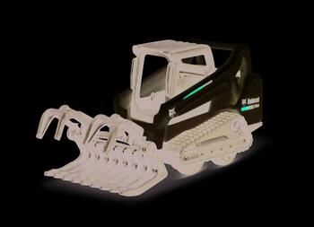 MAISTO DIE CAST 1:64 celtniecības transportlīdzeklis Bobcat, 15531