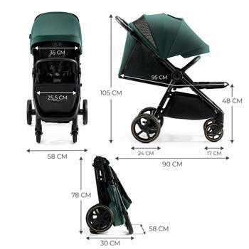 KINDERKRAFT rati MITZY JADE GREEN, KSMITZ00GRE0000