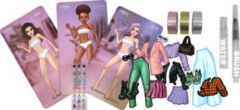 WOW GENERATION radošais komplekts Splash & Create! Outfit Creative Set, WOW00085