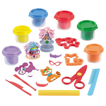 PLAYGO DOUGH mājdzīvnieku frizūru veidošanas komplekts, 8623