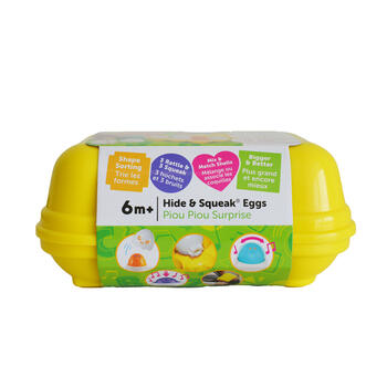 TOOMIES krāsainās olas Hide&Squeak, E73560