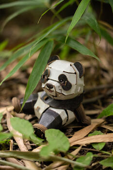MAKEBUG 3D papīra puzle panda, MB-D-0041