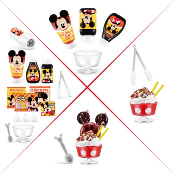 MINI BRANDS Disney miniatūru komplekts Snacks Create, 77708GQ1
