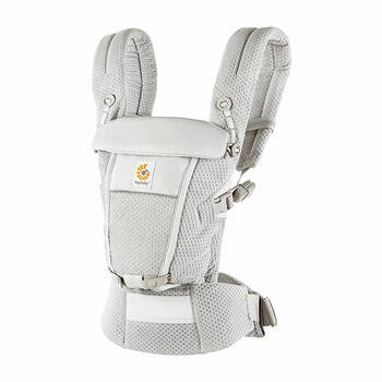ERGOBABY bērnu pārvadātājs ADAPT SOFTFLEX, Mesh, pearl grey, BCASFMGRY