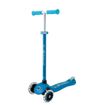 GLOBBER skrejritenis Primo Plus Glow Lights, zils, 443-100