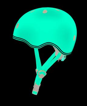 GLOBBER ķivere Go Up Lights, XXS/XS (45-51cm), sarkana, 506-102