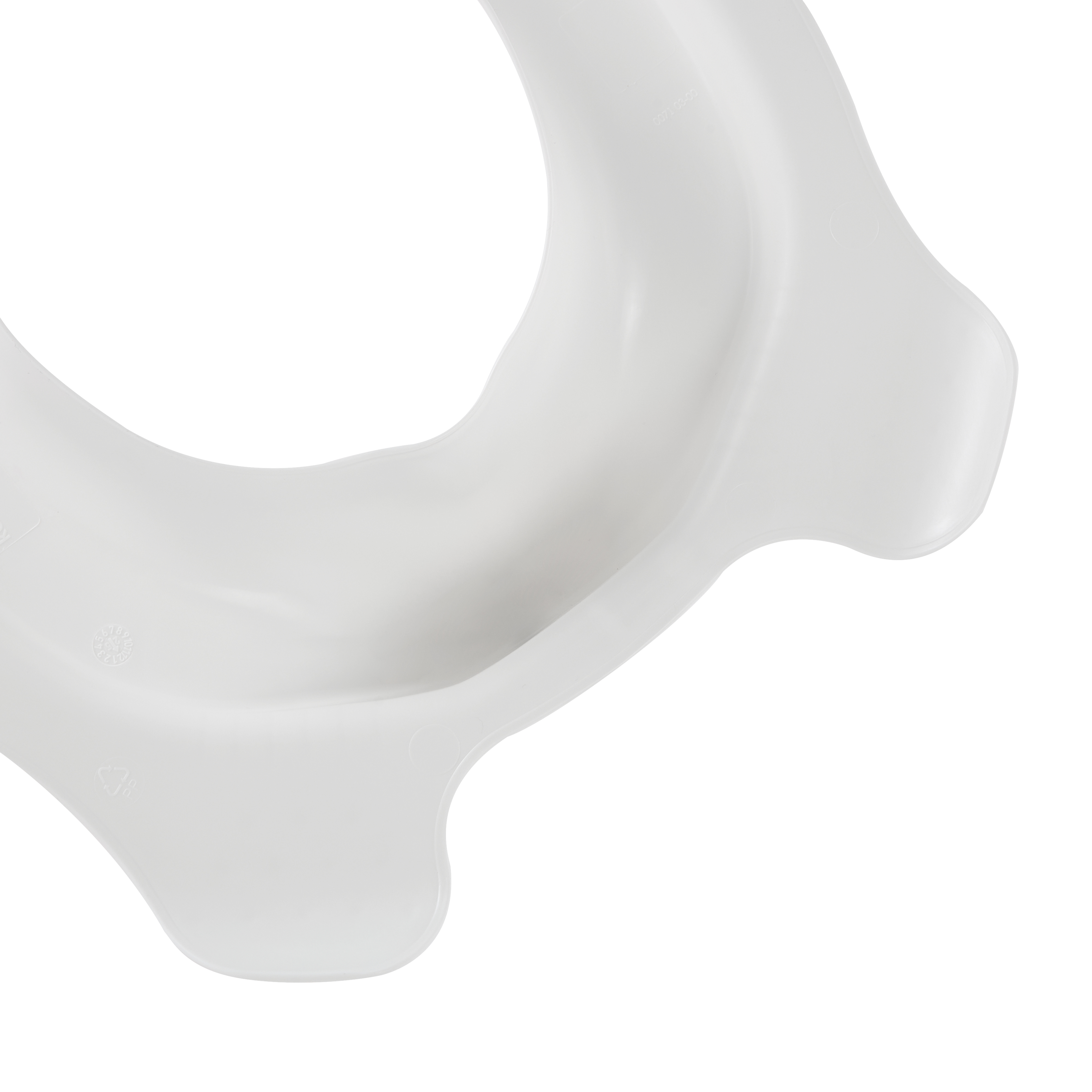 KEEEPER tualetes mācību sēdeklis ZUZA PURE, White, 10074100000PP