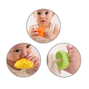MOMBELLA zobgrauzis Mushroom Green 3m+ P8053
