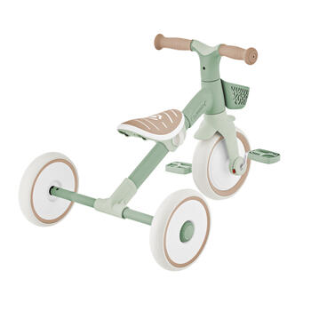 GLOBBER mācību trīsritenis Learning Trike 2in1 Plus, pistāciju, 737-109