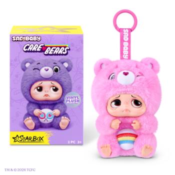 SAD BABY ratslēgu piekariņš Care Bears, sortiments., 17903UQ1