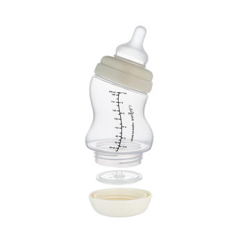 CANPOL BABIES plata S formas Anti-Colic pudele PP 200 ml, 24/201