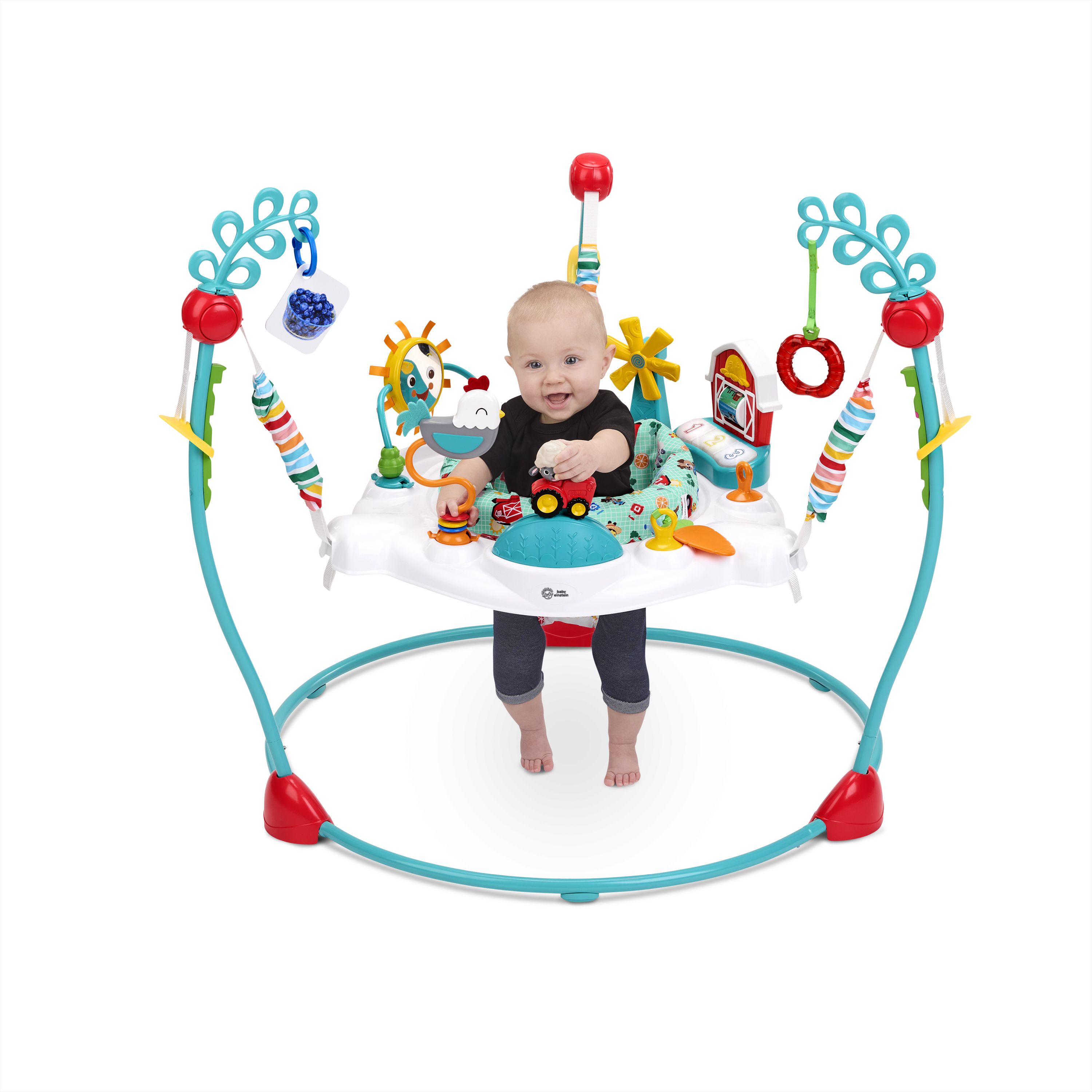 BABY EINSTEIN lēkājamais krēsliņš Farm Explorers, 17515
