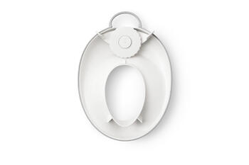 BABYBJÖRN tualetes poda mācību virsma balta/pelēka 058025