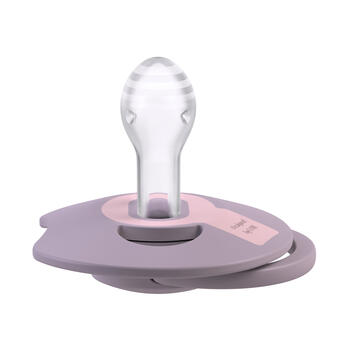 LOVI silikona dinamiskais knupītis Prime, Lilac/ Violet,  6-18m,  2 gab.,  34/422