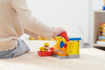 RUBBLE & CREW workshop playset with kinetic sand Rubble's Workshop, 6067082