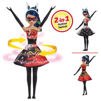 MIRACULOUS lelle Hero Switch Penny Bug & Bee Bug, 50417