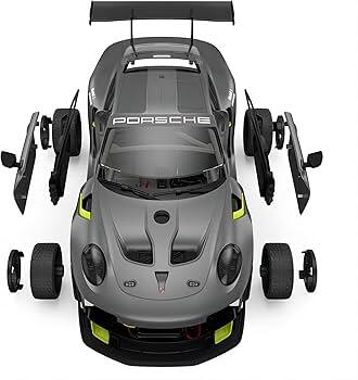 RASTAR 1:18  saliekamas un radiovadāms auto R/C Porsche 911 GT2 RS Clubsport, 99600