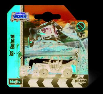 MAISTO DIE CAST 1:64 celtniecības transportlīdzeklis Bobcat, 15531