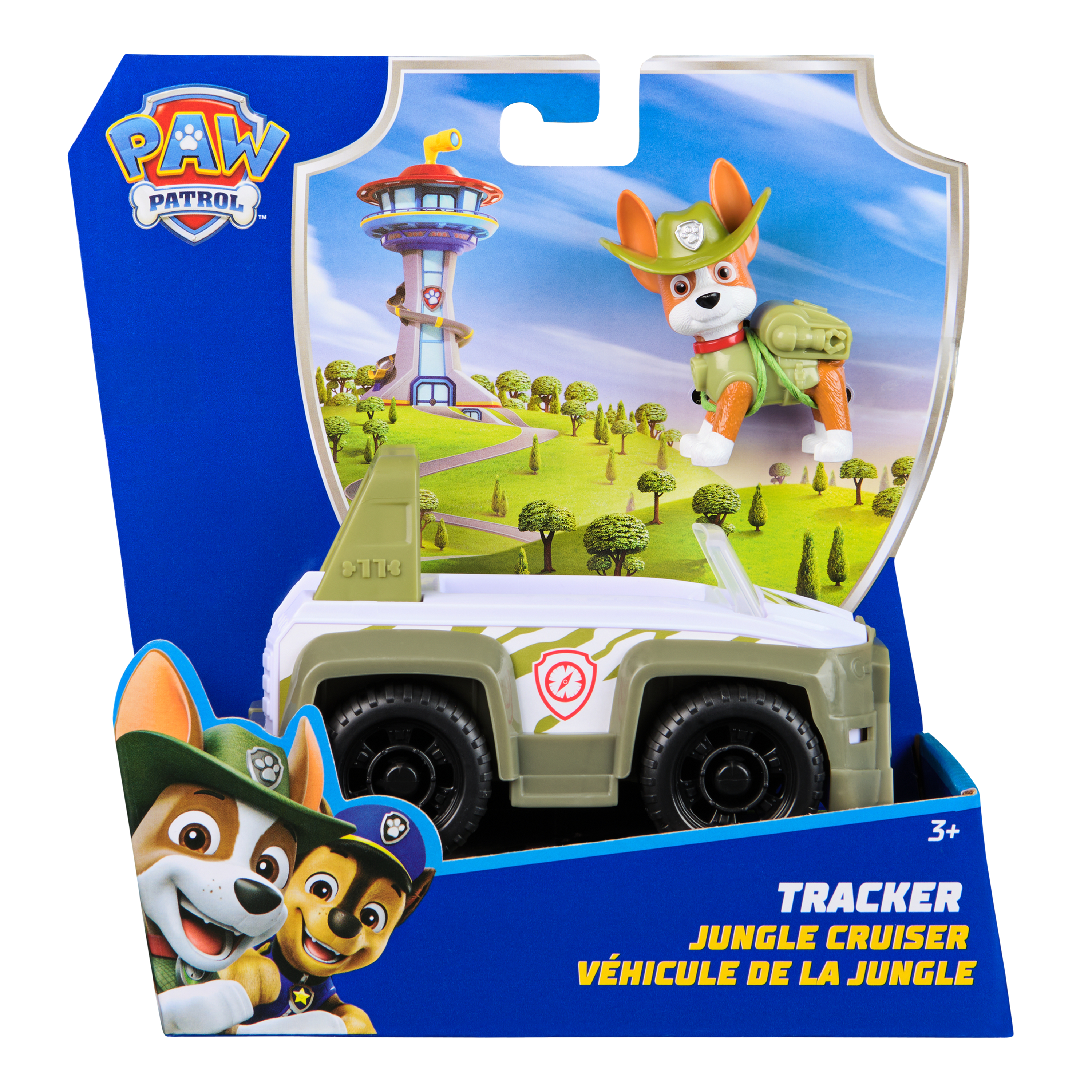 PAW PATROL transportlīdzeklis ar figūriņu Tracker, 6071224