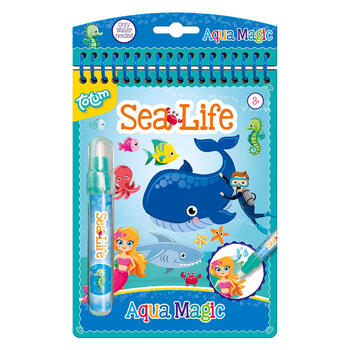 TOTUM radošais zīmēšanas komplekts Aqua Magic Sealife, TT025790