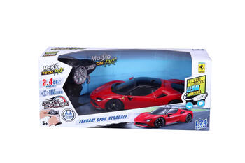 MAISTO TECH 1:24 automašīnas modelis Ferrari SF90 Stradaie, 82334