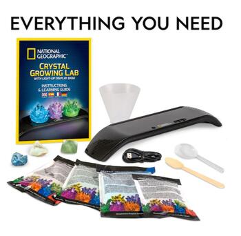 NATIONAL GEOGRAPHIC komplekts Crystal Growing Lab, NGLITCRYSTALINT