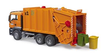 BRUDER 1:16 MAN TGS atkritumu vedējs, 03760