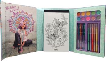 WOW GENERATION krāsojamā grāmata Mandala Art Kit, WOW00084