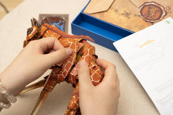 MAKEBUG 3D papīra puzle Žirafe, MB-B-0011