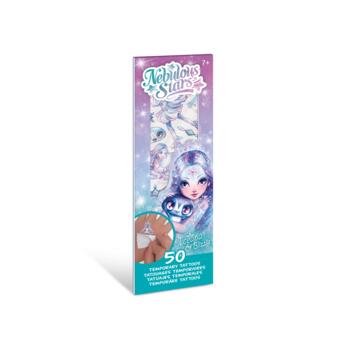 NEBULOUS STARS tetovējumu komplekts Temporary Tattoo Mini Pad, sortiments, 11458