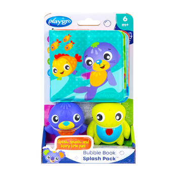 PLAYGRO vannas grāmatiņa Bubble Book Splash, 0189089